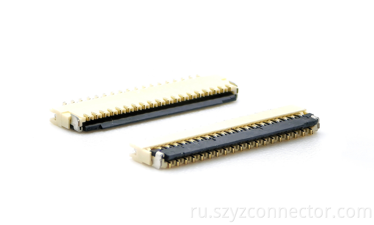 0.3mm Pitch FPC Connector SMT H1.0mm